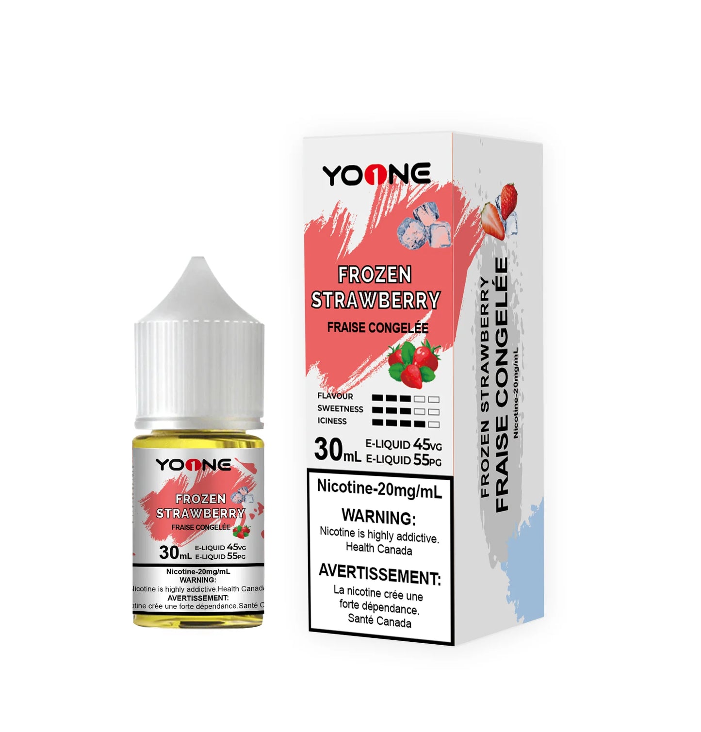 YoOne ELIQUID FROZEN STRAWBERRY 20mg 30ml