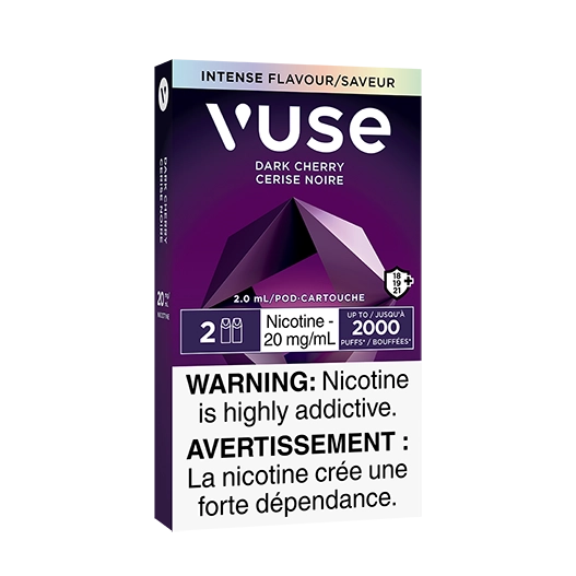 VUSE POD DARK CHERRY 20mg (2PACK) Vape Ocean VUSE POD DARK CHERRY 20mg (2PACK) Vape Ocean
