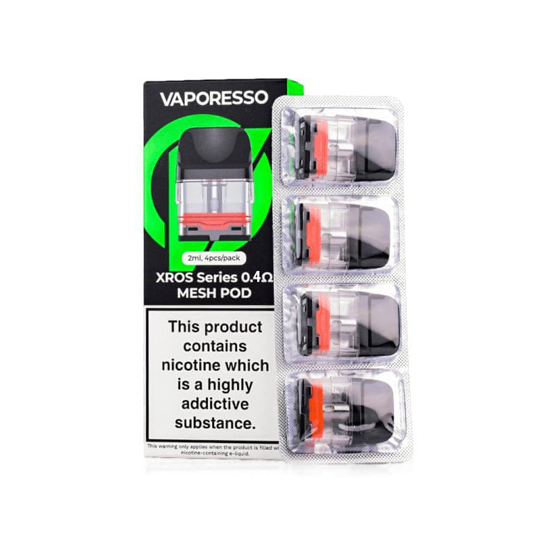 VAPORESSO XROX PRO COREX 2.0 REPLACEMENT POD (0.4 OHM) 2ml 4 PACK
