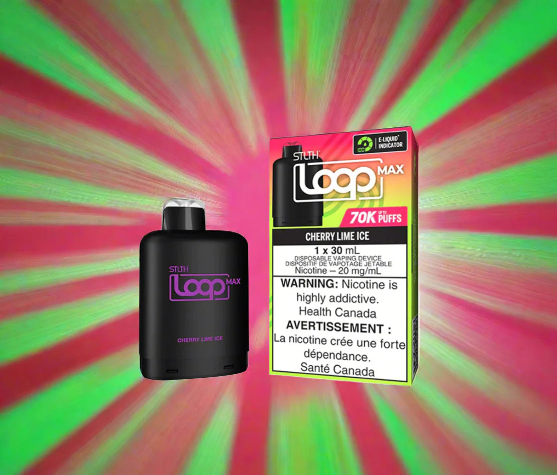 STLTH LOOP MAX 70K CHERRY LIME ICE