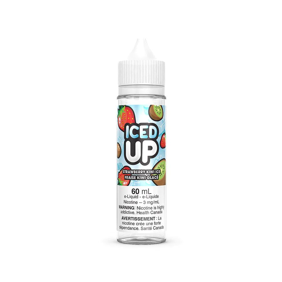 ICED UP ELIQUID STRAWBERRY KIWI ICE 3mg 60ml