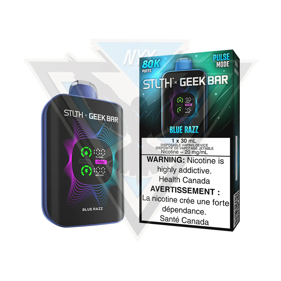 STLTH x GEEK BAR 80K BLUE RAZZ