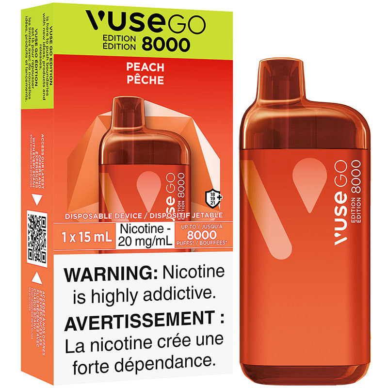 VUSE GO 8000 PEACH