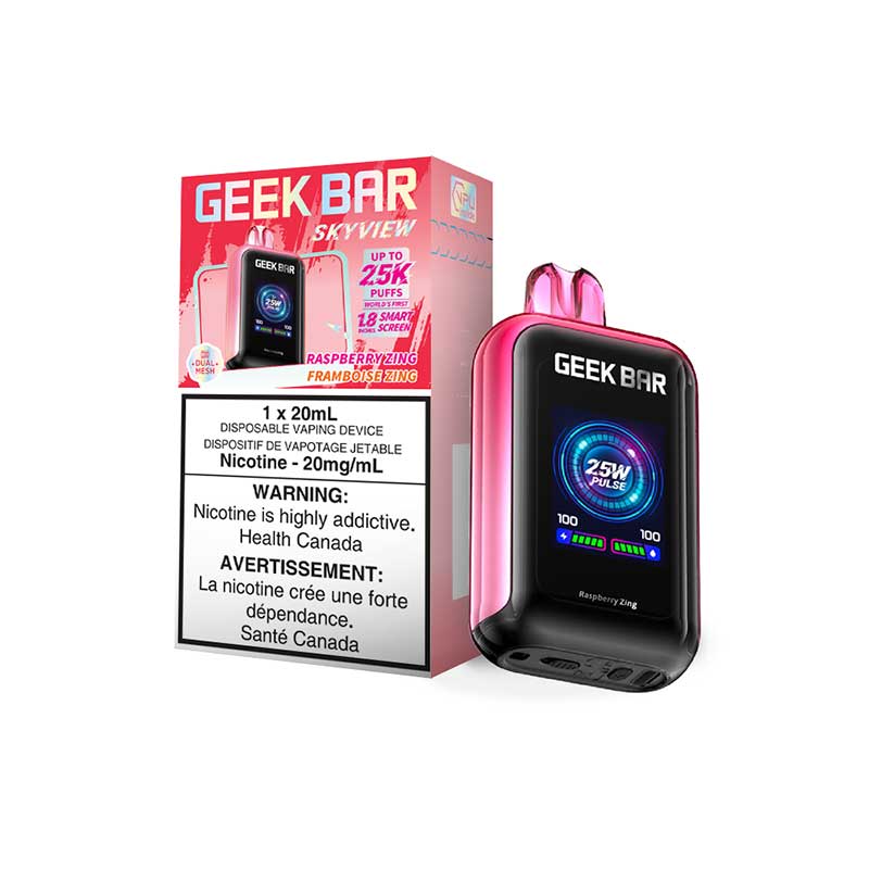 GEEK BAR SKYVIEW 25k Raspberry Zing