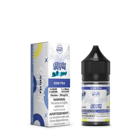 FLAVOUR BEAST UNLEASHED E-LIQUID ICED TEA 20mg 30ml