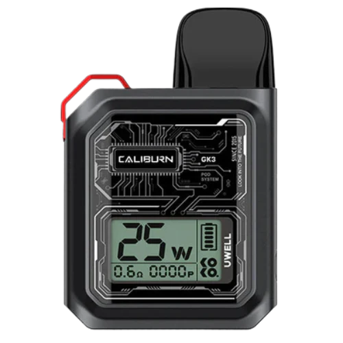 CALIBURN GK3 VAPING DEVICE KIT BLACK