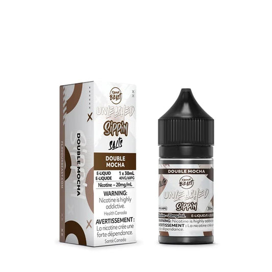 FLAVOUR BEAST UNLEASHED E-LIQUID DOUBLE MOCHA 20mg 30ml