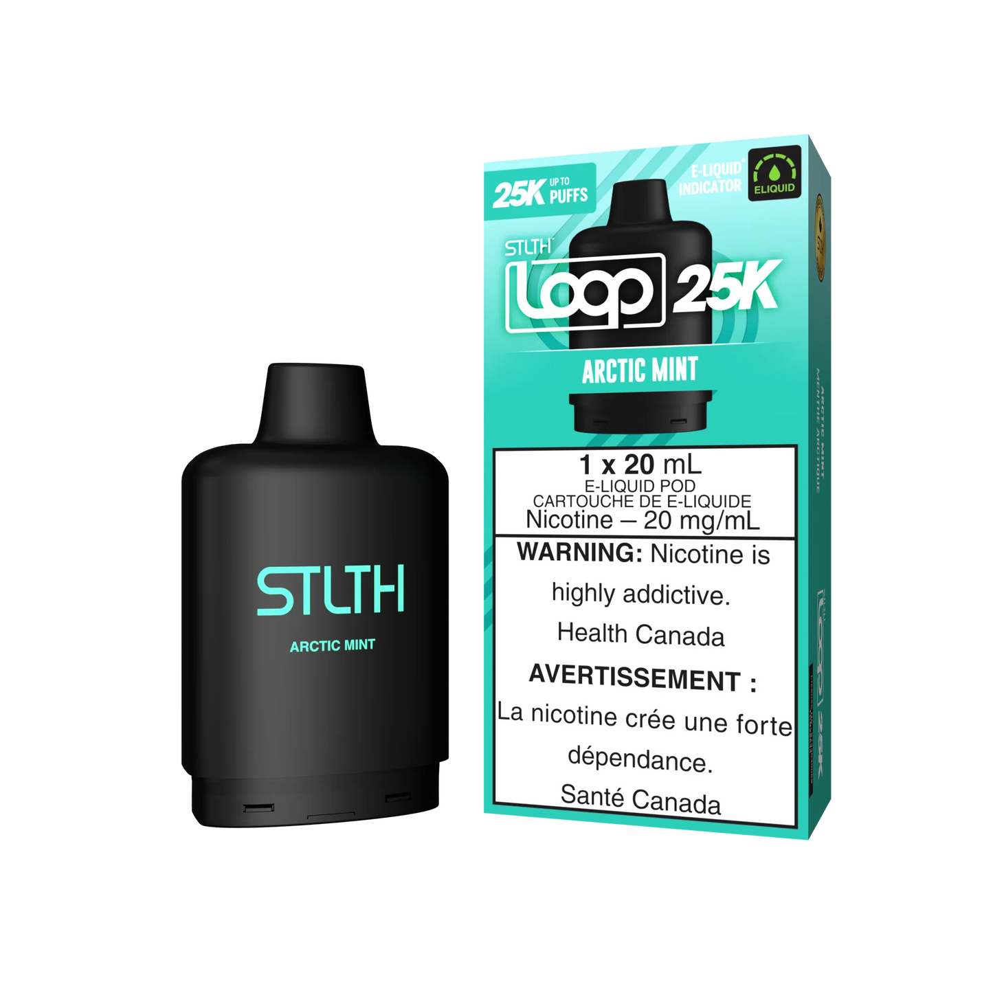 STLTH loop 25K Arctic Mint