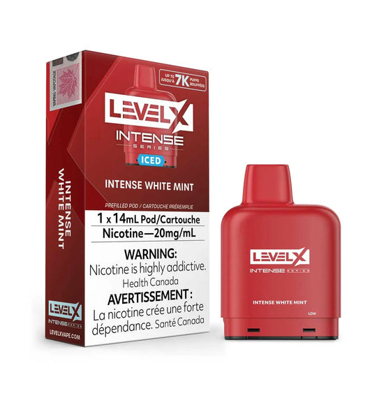 LEVEL X INTENSE POD INTENSE WHITE MINT