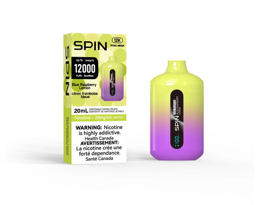 SPIN 12000 BLUE RASPBERRY LEMON