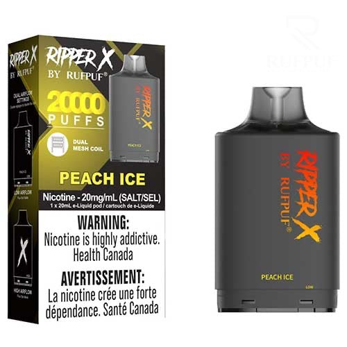 RIPPER X POD 20000 PUFFS PEACH ICE