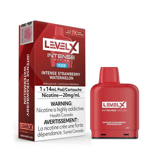 LEVEL X INTENSE POD INTENSE STRAWBERRY WATERMELON