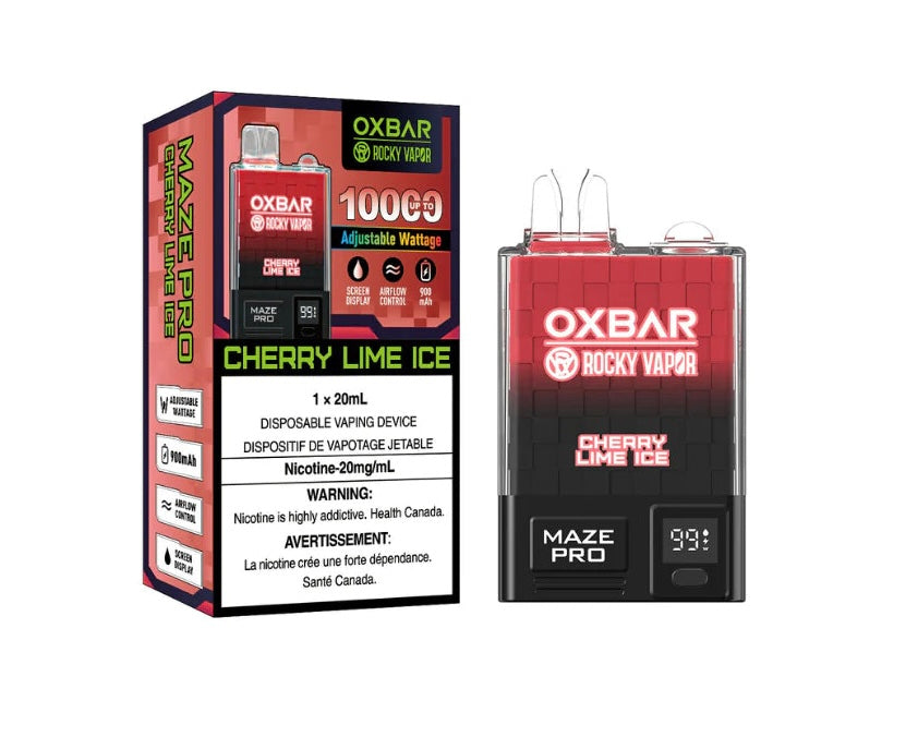 OXBAR MAZE PRO 10000 CHERRY LIME ICE