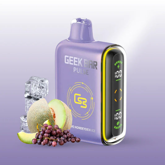 GEEKBAR PULSE 9000 GRAPE HONEYDEW ICE