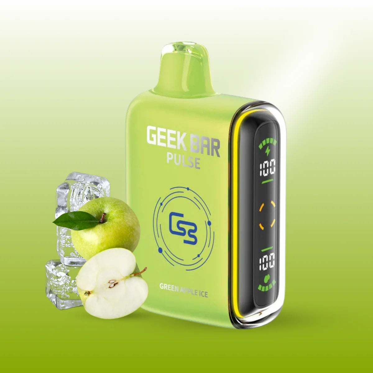 GEEKBAR PULSE 9000 GREEN APPLE ICE