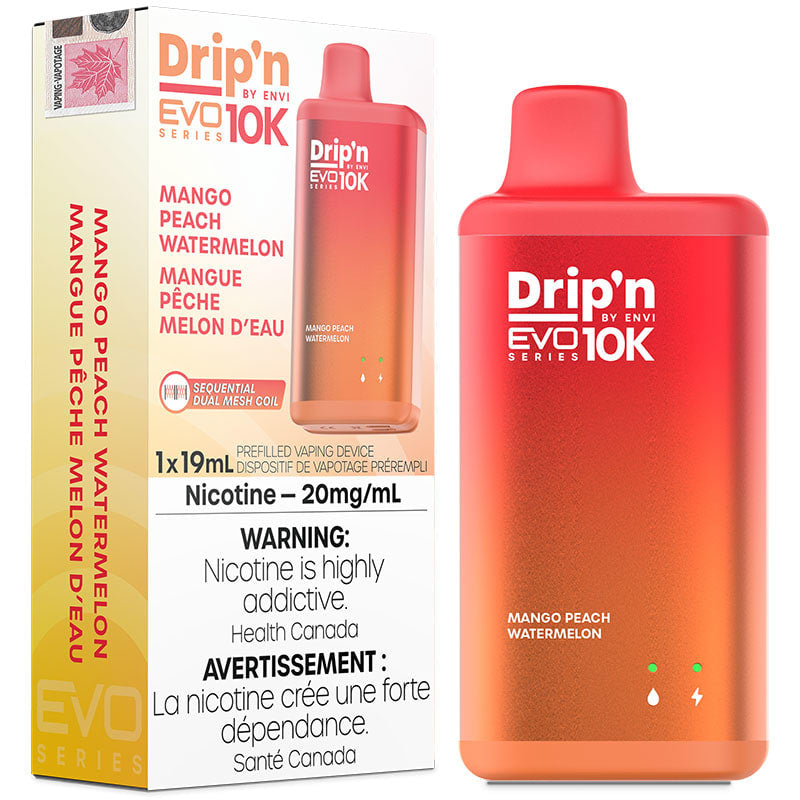 Drip’n EVO 10K MANGO PEACH WATERMELON