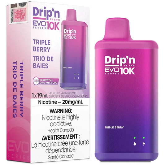 Drip’n EVO 10K TRIPPLE BERRY