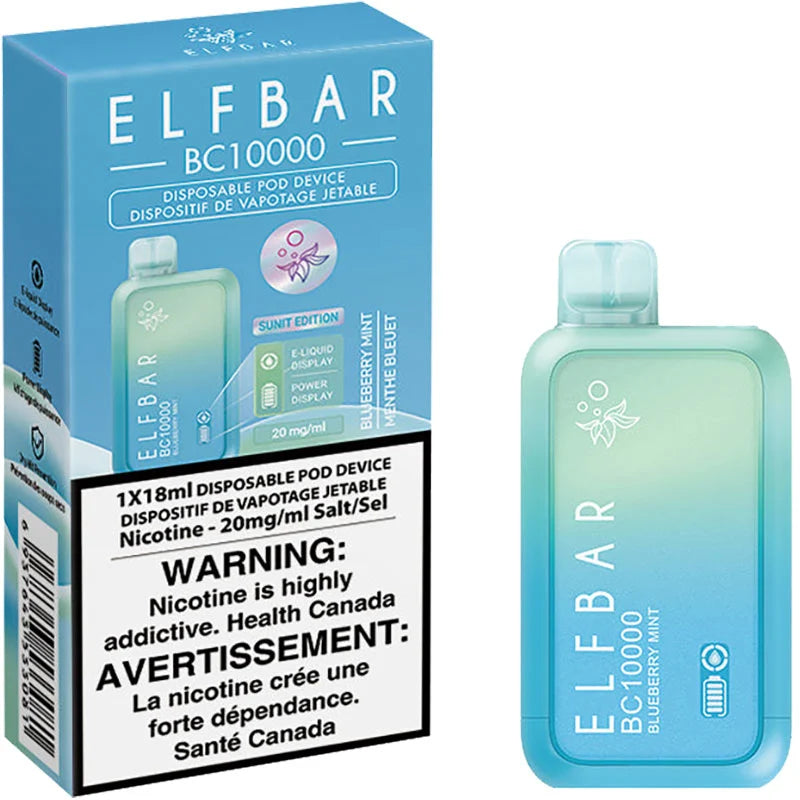 ELFBAR BC10000 BLUEBERRY MINT