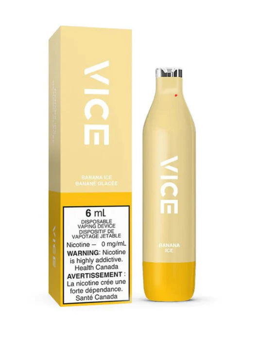 Vice 2500 BANANA ICE NICOTINE FREE