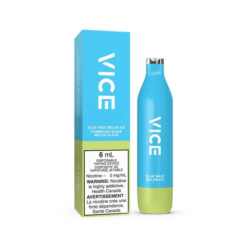 Vice 2500 BLUE RAZZ MELON ICE NICOTINE FREE