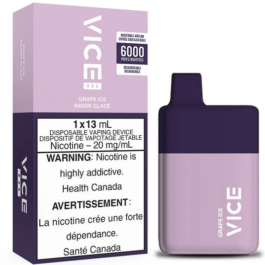 VICE BOX 6000 GRAPE ICE