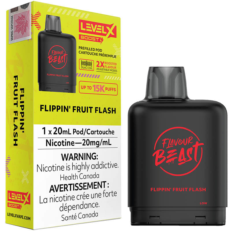 FLAVOUR BEAST LEVEL X BOOST FLIPPIN FRUIT FLASH