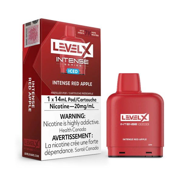 LEVEL X INTENSE POD INTENSE RED APPLE