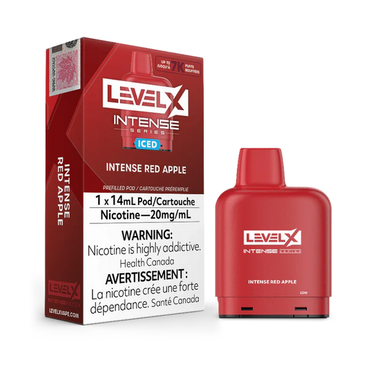 LEVEL X INTENSE POD INTENSE RED APPLE