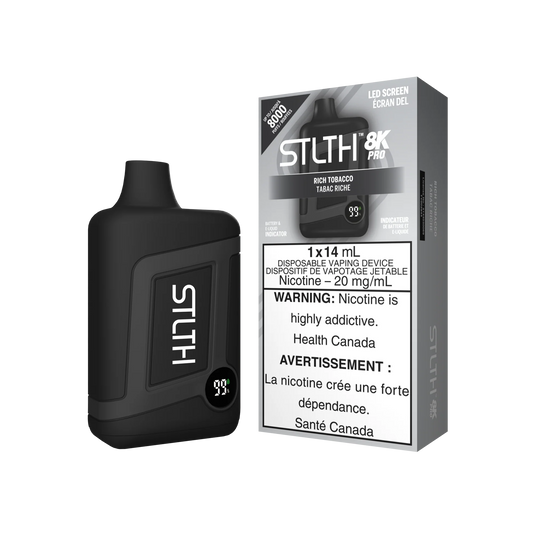 STLTH 8K PRO RICH TOBACCO