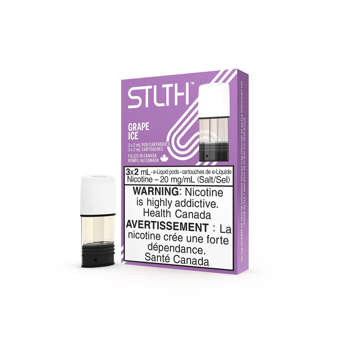 STLTH POD GRAPE ICE (3x2ml)