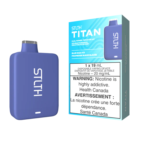 STLTH TITAN BLUE RAZZ ICE