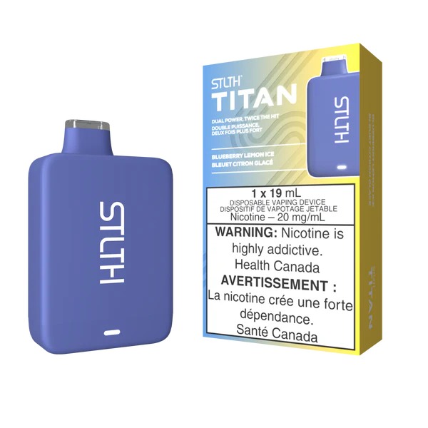 STLTH TITAN BLUEBERRY LEMON ICE
