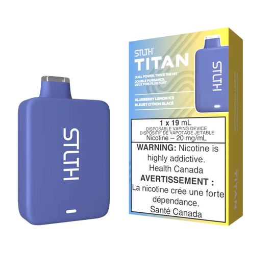 STLTH TITAN BLUEBERRY LEMON ICE