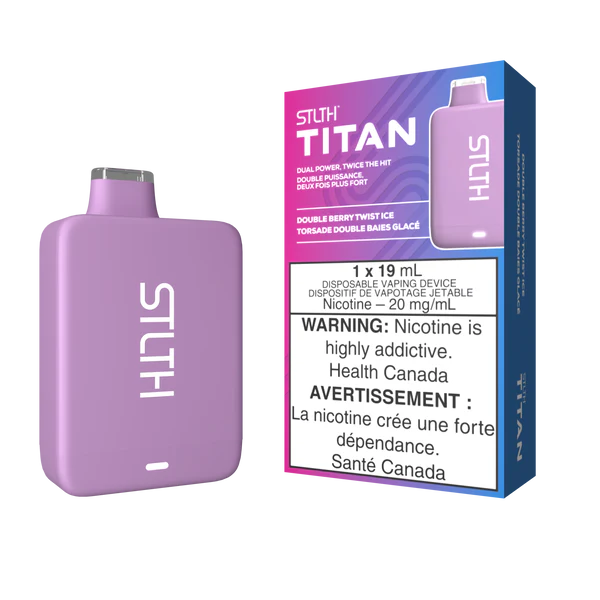 STLTH TITAN DOUBLE BERRY TWIST ICE