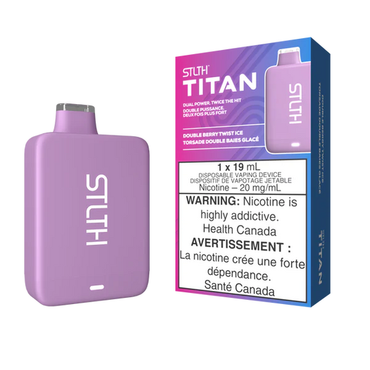 STLTH TITAN DOUBLE BERRY TWIST ICE