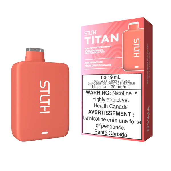 STLTH TITAN JUICY PEACH ICE