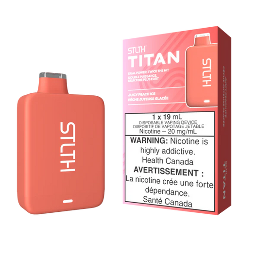 STLTH TITAN JUICY PEACH ICE