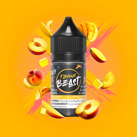 FLAVOUR BEAST ELIQUID MAD MANGO PEACH 10mg 30ml