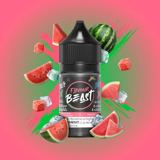 FLAVOUR BEAST ELIQUID WEEKEND WATERMELON ICED 10mg 30ml