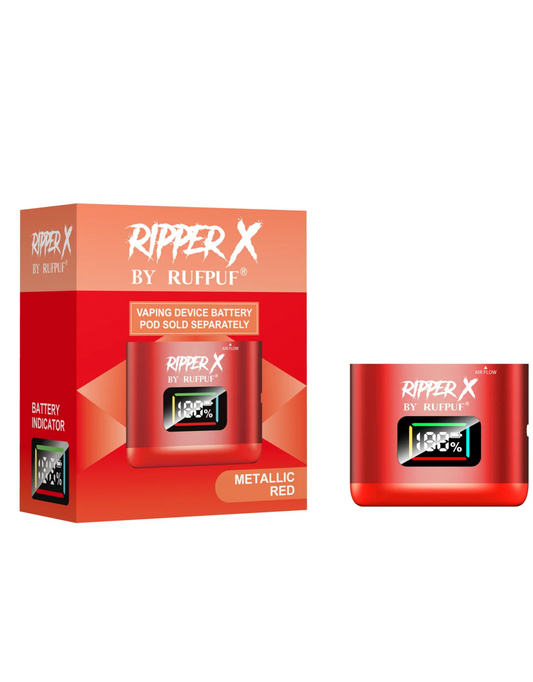 RIPPER X BATTERY METALLIC RED