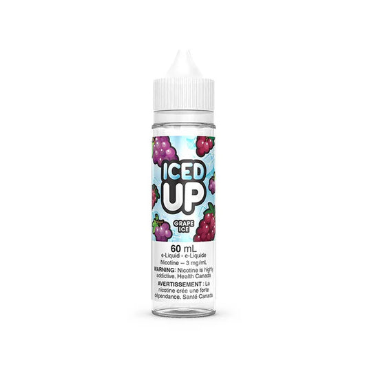 ICED UP ELIQUID GRAPE ICE 3mg 60ml