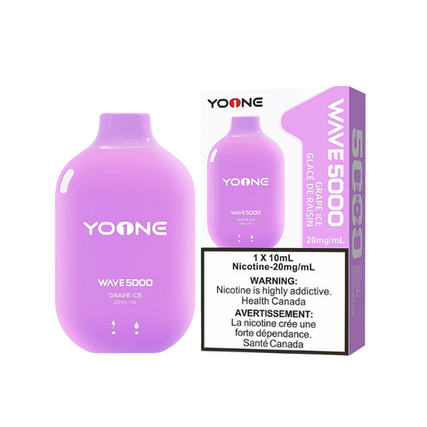 YoONE WAVE 5000 GRAPE ICE