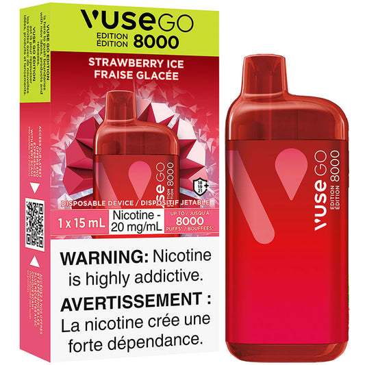 VUSE GO 8000 STRAWBERRY ICE