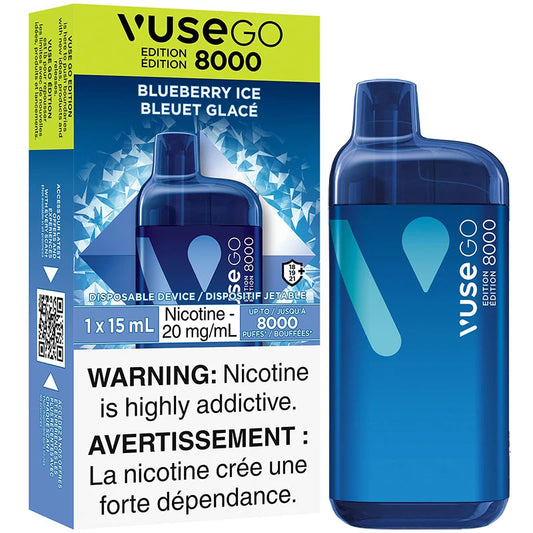 VUSE GO 8000 BLUEBERRY ICE