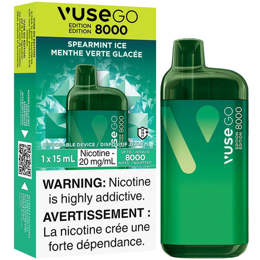 VUSE GO 8000 SPEARMINT ICE (ON)