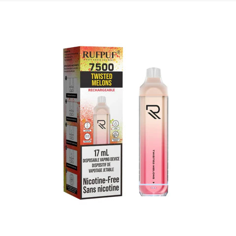 RUFPUF 7500 NICOTINE FREE TWISTED MELONS