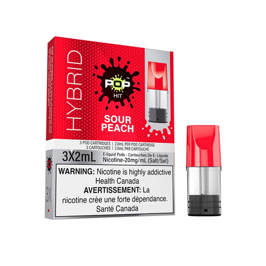 HYBRID POP HIT POD BLAZIN PEACH (3x2ml)