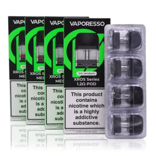 VAPORESSO XROX SERIES REPLACEMENT POD (1.2 OHM) 2ml 4 PACK