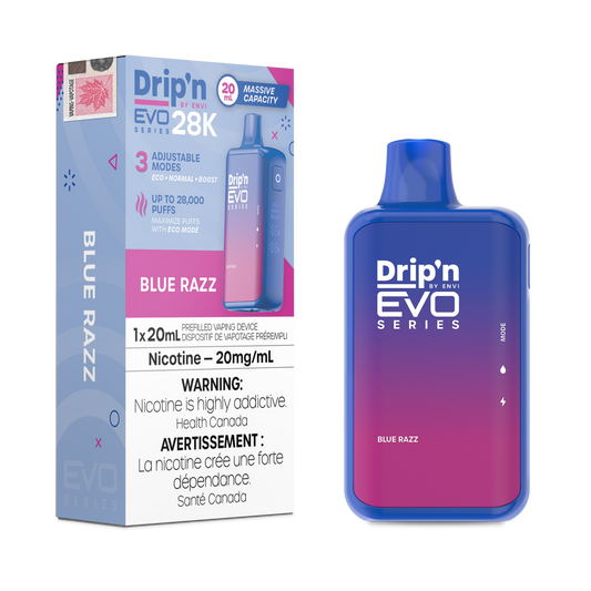 DRIPN EVO 28K BLUE RAZZ