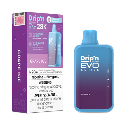 DRIPN EVO 28K GRAPE ICE